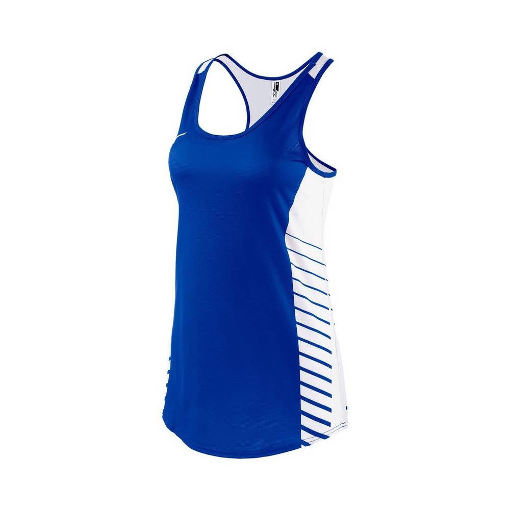 Camiseta de tirantes Mizuno Team Para Mujer Azul Rey 7916853-TQ